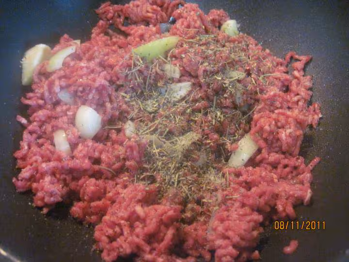 Boeuf hache aux carottes gratiner