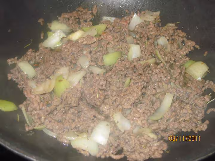 Boeuf hache aux carottes gratiner