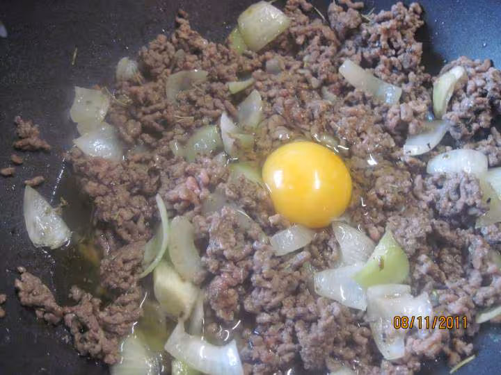 Boeuf hache aux carottes gratiner