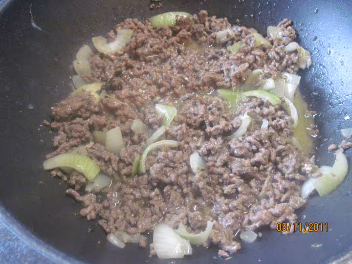 Boeuf hache aux carottes gratiner
