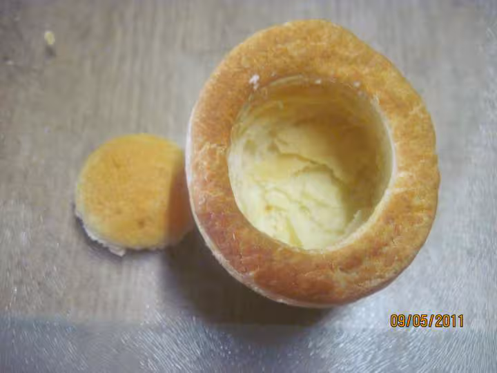 Bouchees a la reine aux cockail de fruits mer
