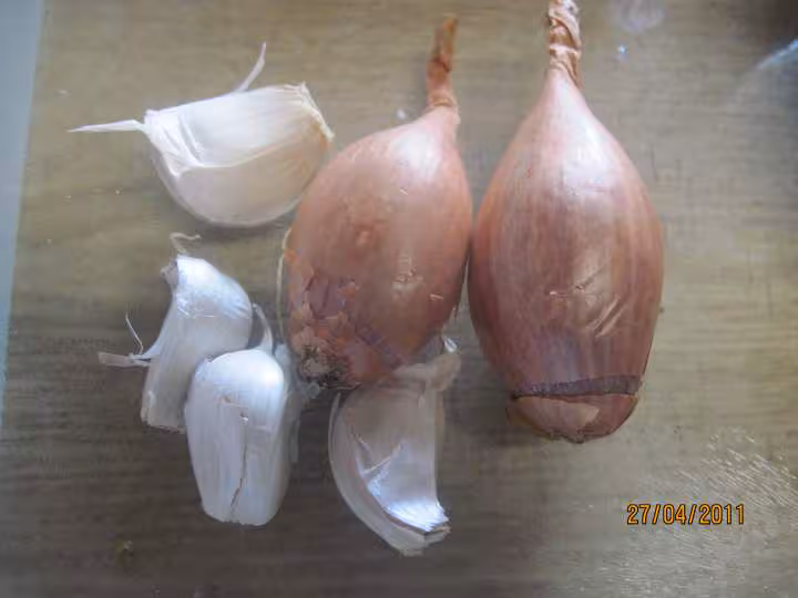 Boudins blancs aux legumes en sauce tomate