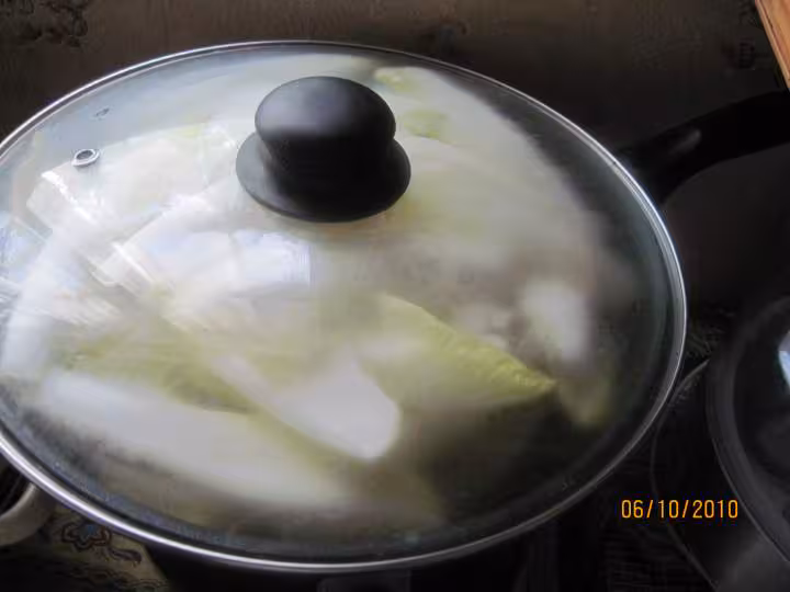 Boudins de saumon aux endives a l etouffee