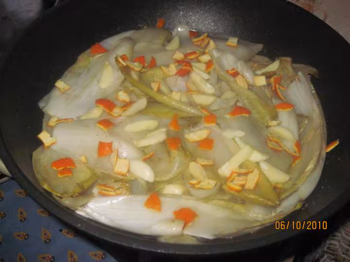 Boudins de saumon aux endives a l etouffee