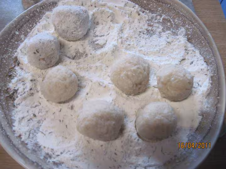 Boulettes de choux fleurs frits