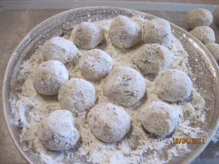Boulettes de choux fleurs frits
