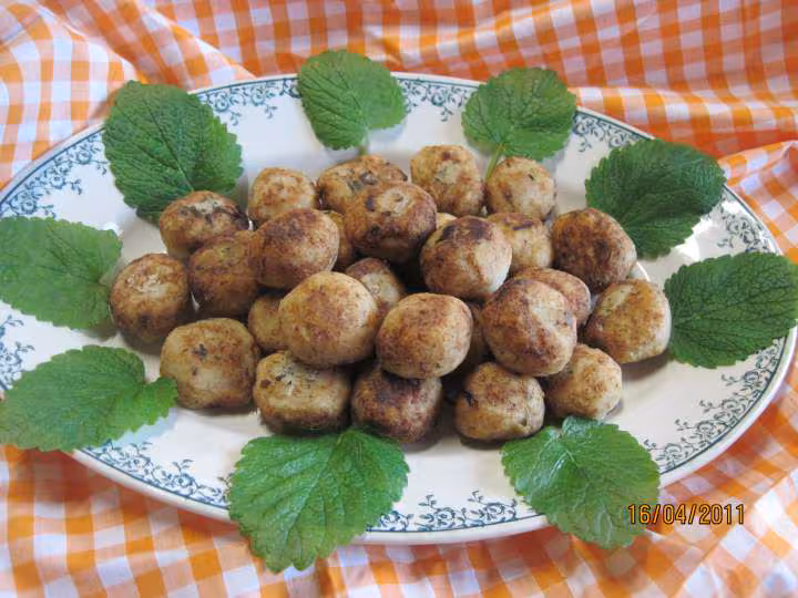 Boulettes de chouxfleurs frits