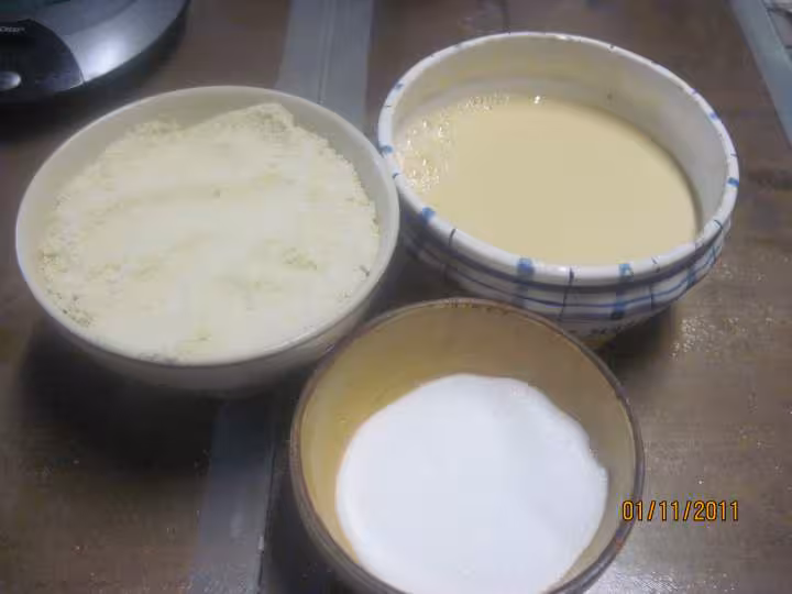 Boulettes de noix de coco au lait concentre