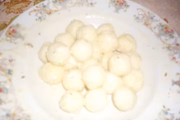 Boulettes de puree a la pate a frire photos