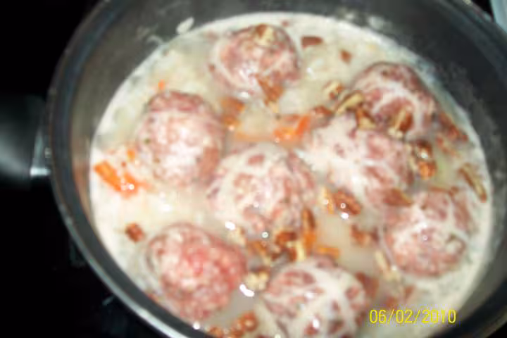 Boulettes de viande aux riz