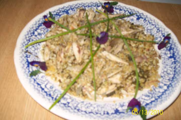 Boulgour a l oseille et au poulet