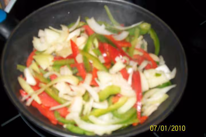 Boulgour aux poivrons et surimi