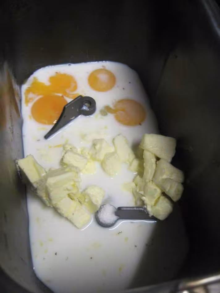 Brioche au beurre en map