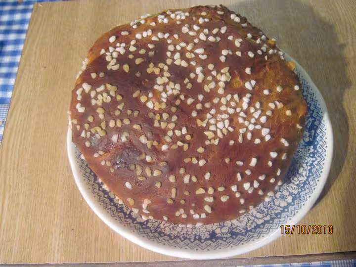 Brioche au des confits d orange