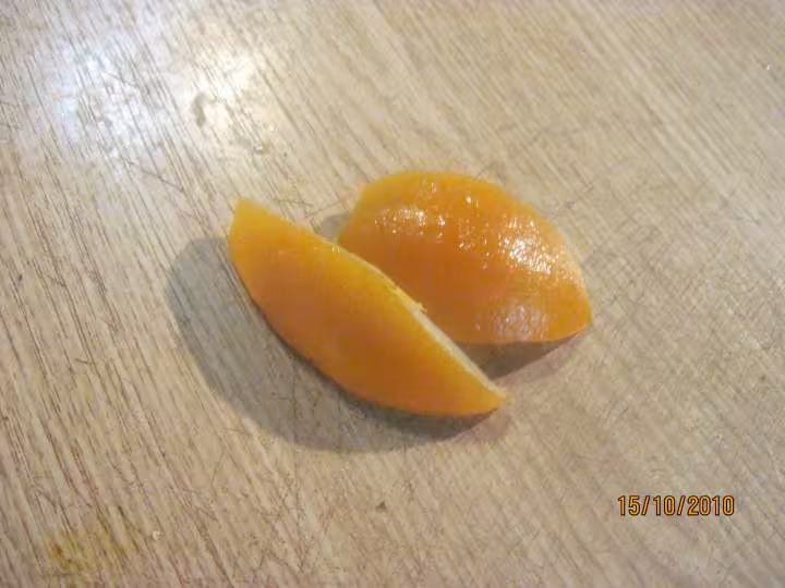 Brioche au des confits d orange
