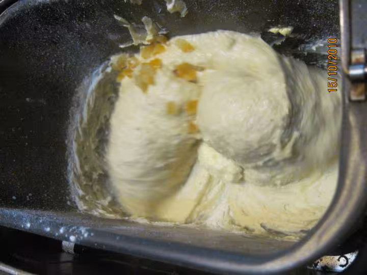 Brioche au des confits d orange