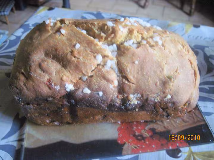 Brioche au lait et fruits confits