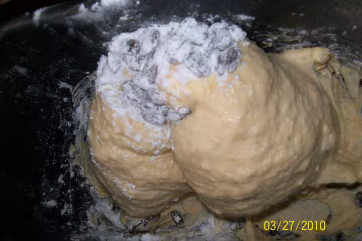 Brioche aux raisincs secs