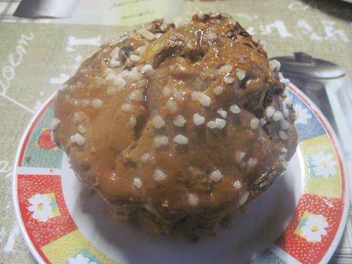 Brioches au chocolat aux raisin secs