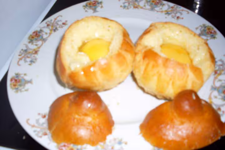 Brioches aux oeufs