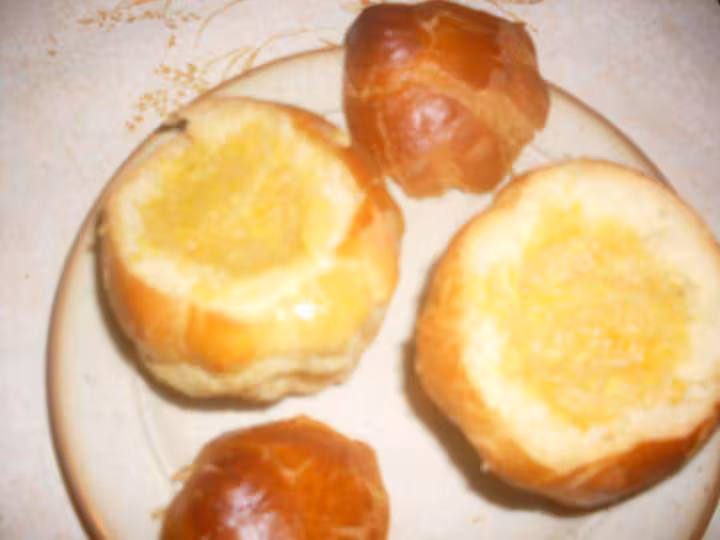 Briochettes compote de pommes amp zeste de clementine