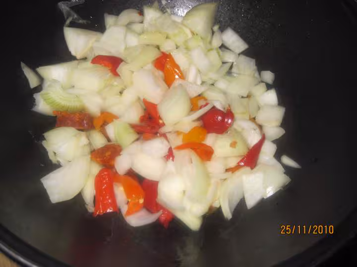 Brocolis au chorizo