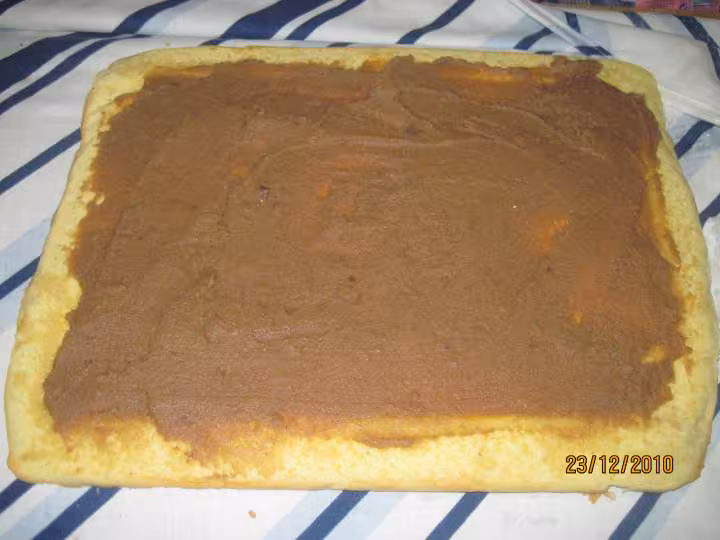 Buche a la creme de marron