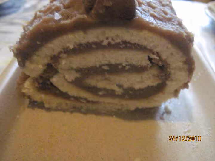 Buche a la creme de marron