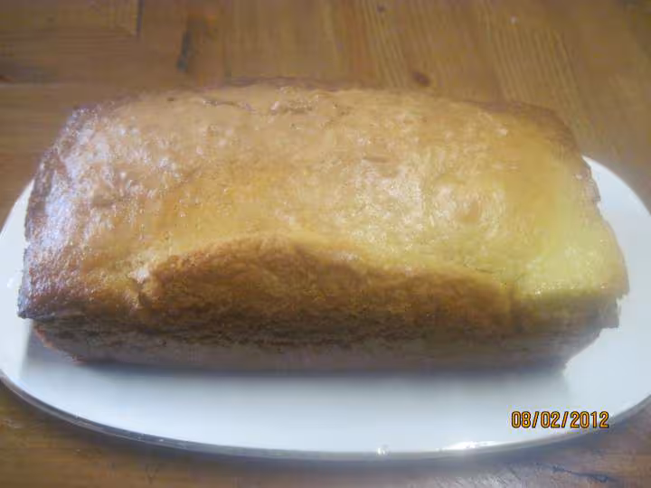 Cake au beurre et kiwis