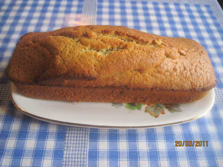 Cake au beurre et zeste de citron
