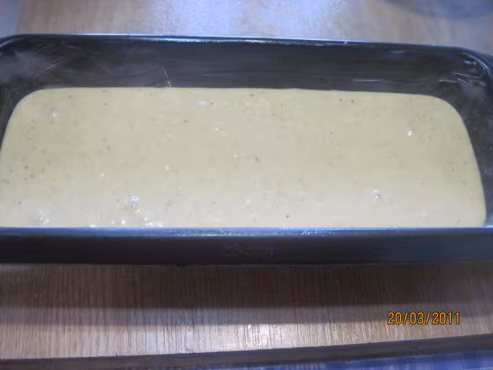 Cake au beurre et zeste de citron