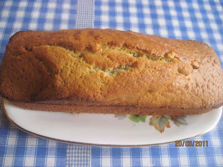 Cake au beurre et zeste de citron