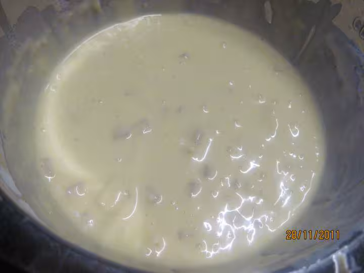 Cake au fromage de chevre et des de jambon