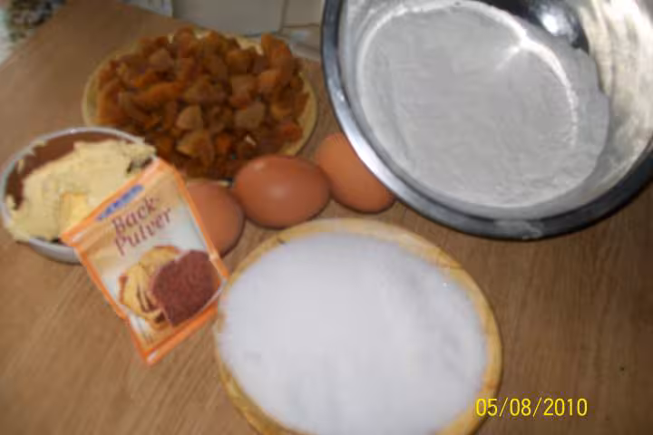 Cake aux abricots