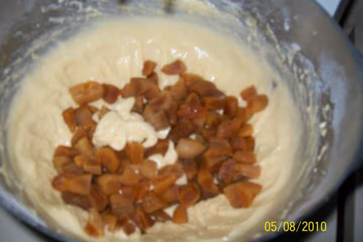 Cake aux abricots