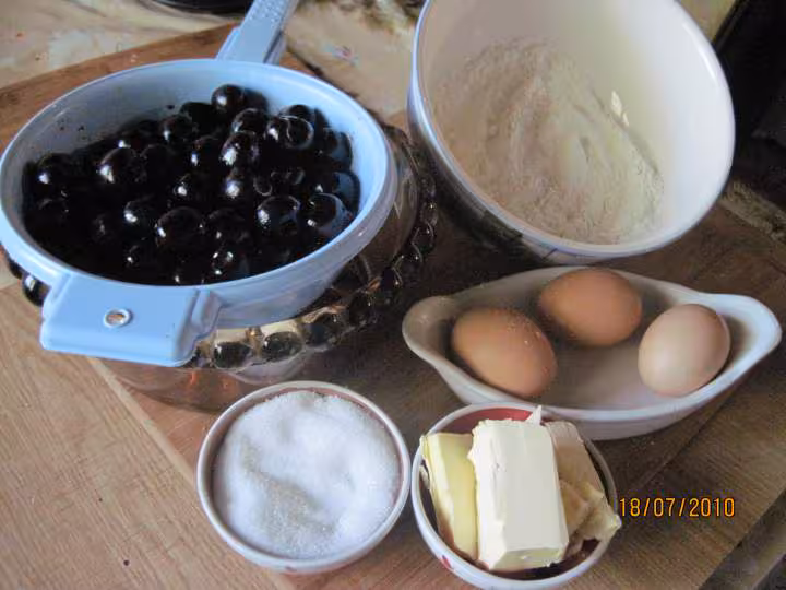 Cake aux cerises