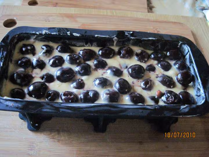 Cake aux cerises