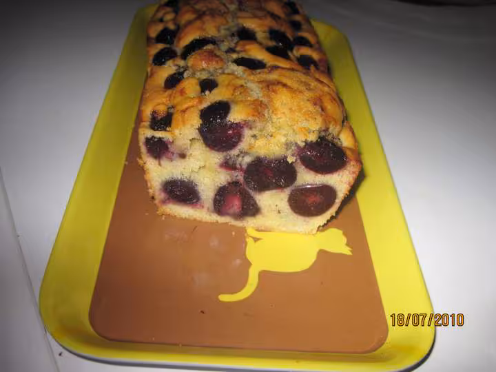 Cake aux cerises