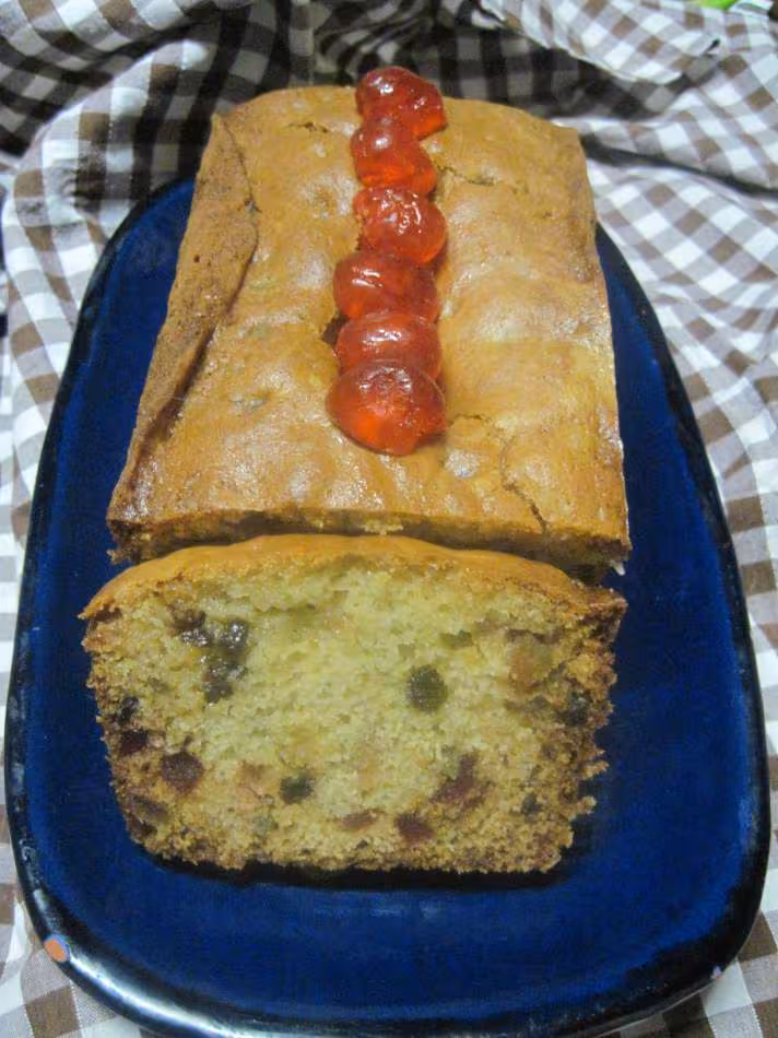 Cake aux fruits confits