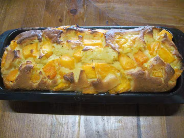 Cake flan de melon au mascarpone