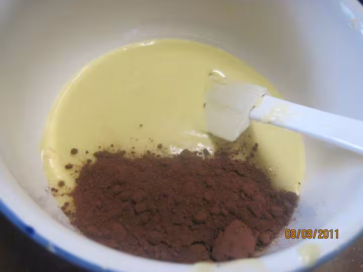 Cake marbre au chocolat