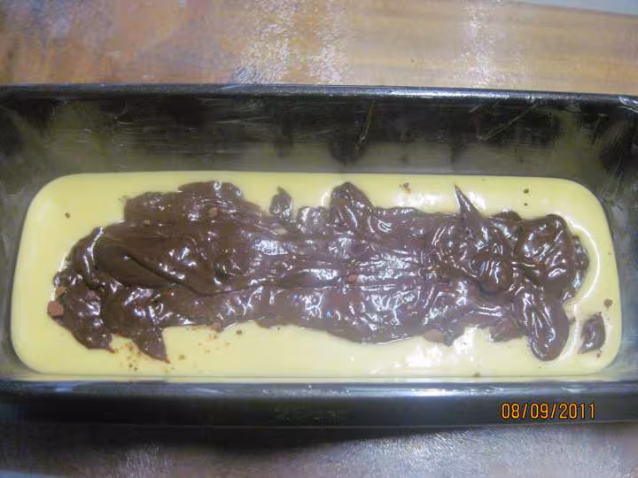 Cake marbre au chocolat