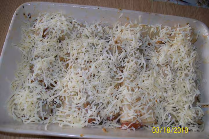 Cannellonis farcis a la ratatouille