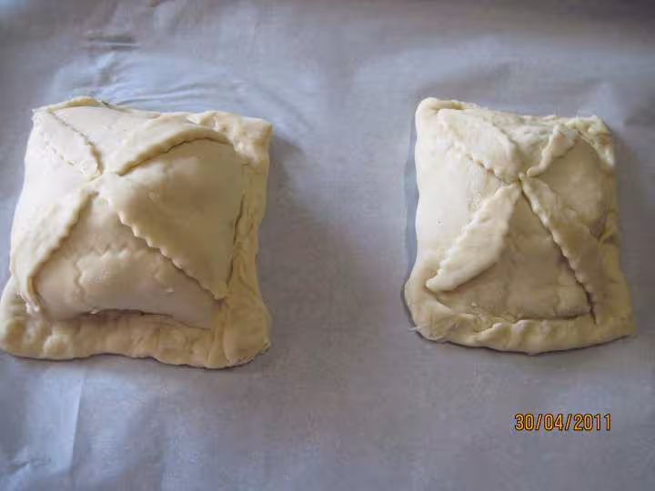 Carres de saumon et crustaces
