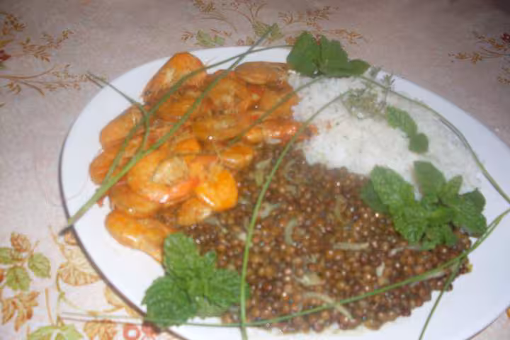 Carry de crevettes photos