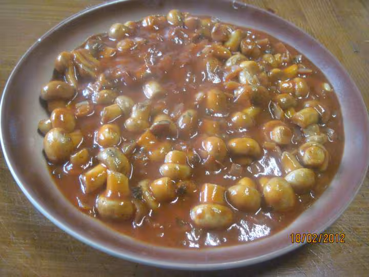 Champignons au vin blanc