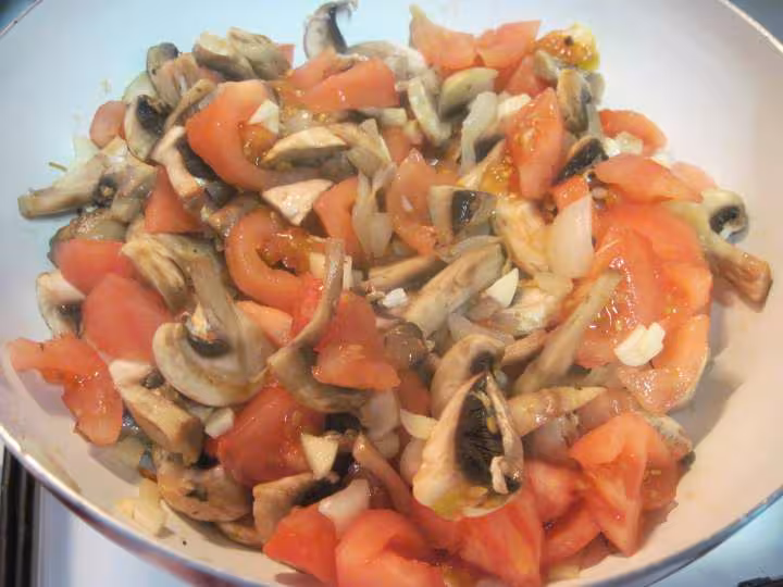 Champignons au vin blanc