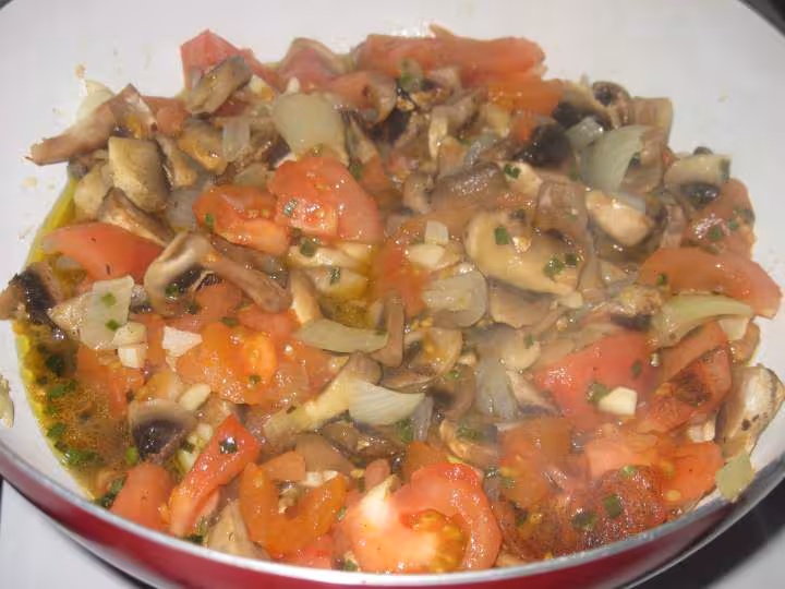 Champignons au vin blanc