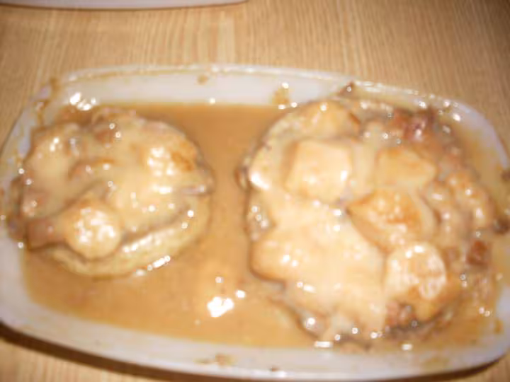 Champignons garniture a la reine