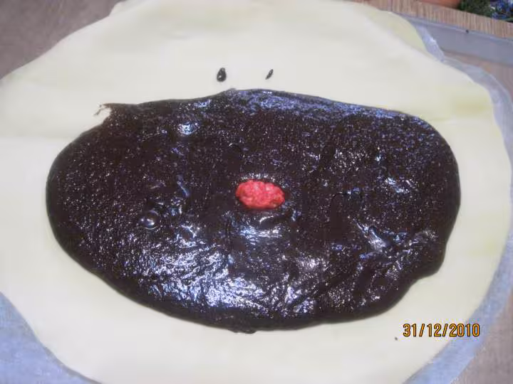 Chausson a la frangipane chocolate